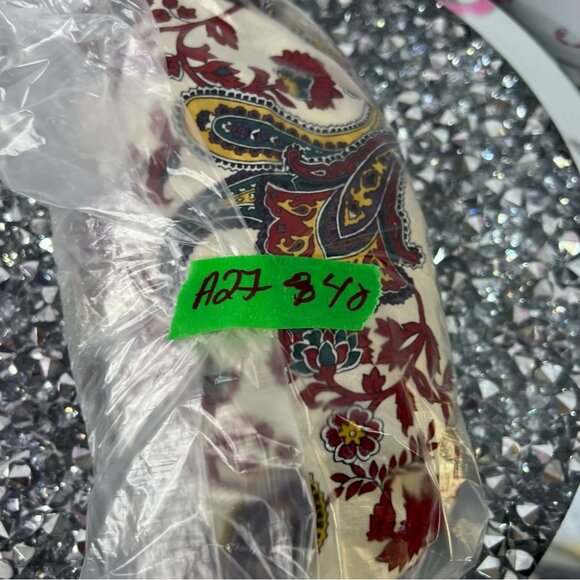 Above the crowd blazer boho retro vintage shiny Paisley Print Women's Jacket - Picture 7 of 7